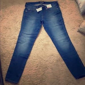 Express brand legging low rise jeans size 8